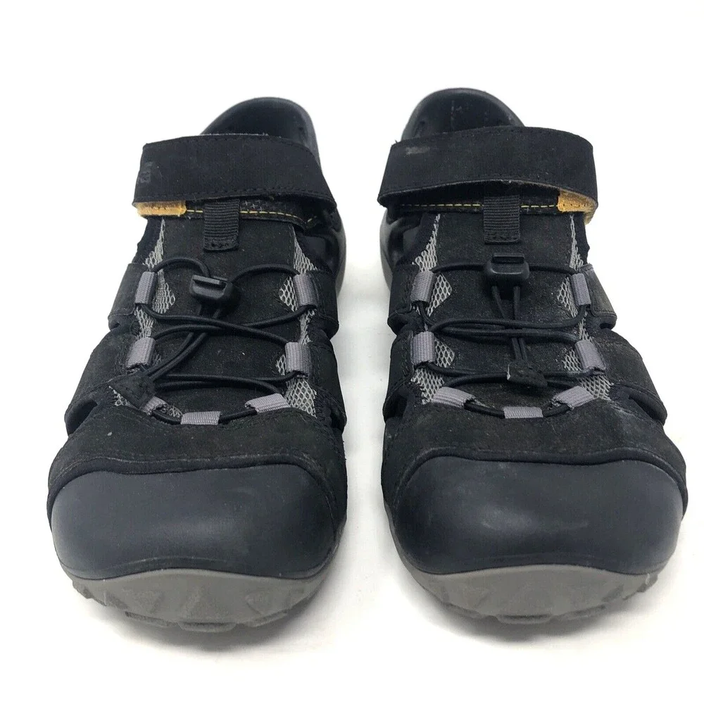 Teva Flintwood Black Hiking Sandals Mens Size 8 Outdoors Trail Water/Land Shoe